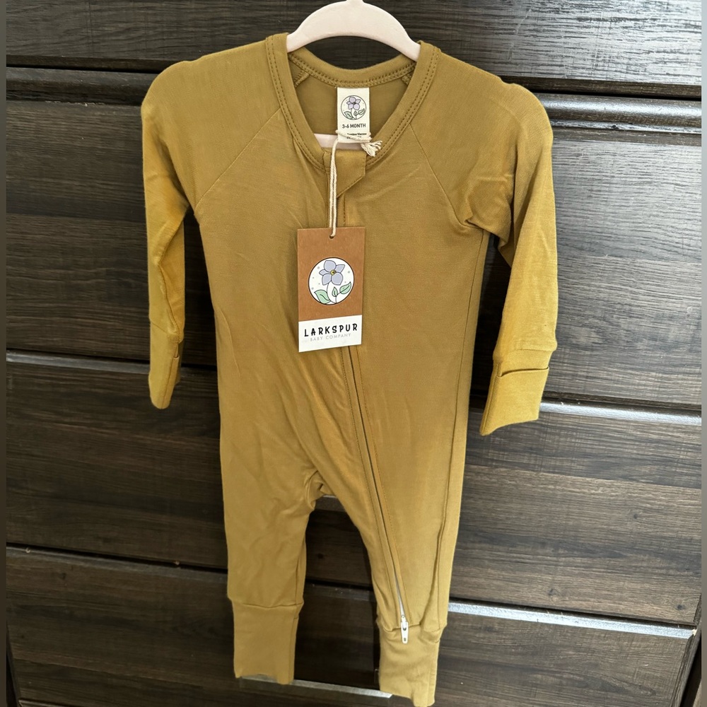 Larkspur Bamboo Onesie